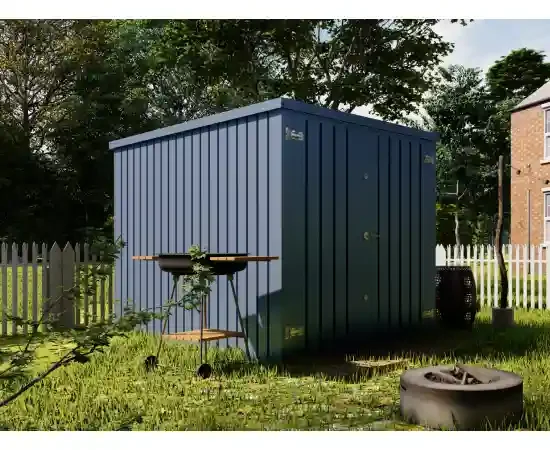 Gartenhaus aus Metall
