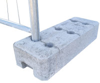 Bauzaun Betonfuß 32 kg – Stabiler Halter...