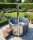 Hot Tub Badefass mit Spa Funktion / Sprudelfunktion für 4-6 Personen 200cm