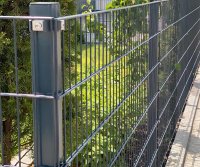 Doppelstabmatte 8/6/8 2,5m x 0,63m RAL7016 Anthrazit