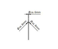 Doppelstabmatte 8/6/8 2,5m x 0,83m RAL7016 Anthrazit
