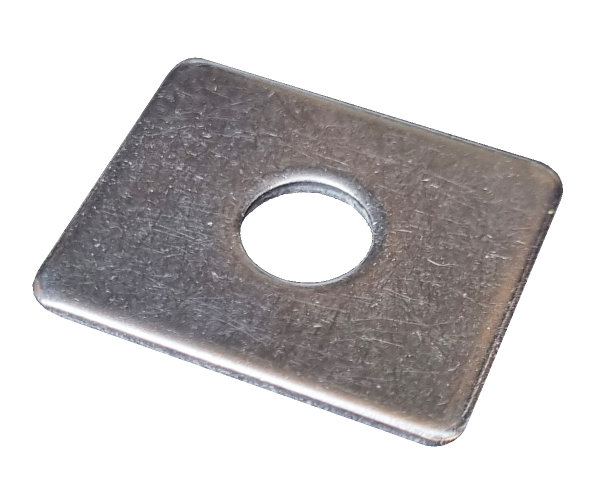 Edelstahl Abdeckplättchen Klemmplättchen für Zaunpfosten