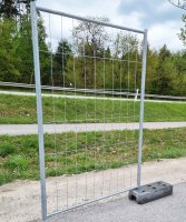 Verzinktes Bauzaun-Tor 1200x2000 mm – Ihr flexibler...