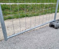 Verzinktes Bauzaun-Tor 1200x2000 mm – Ihr flexibler...