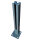 Bodenplatte Adapter 150x150x10mm RAL7016 für Torpfosten 80x80mm