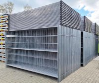 Premium Bauzaun 3500x2000 mm – Verzinkt mit...