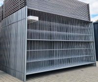 Premium Bauzaun 3500x2000 mm – Verzinkt mit...