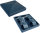 Aluminium Pfostenkappe für Eckzaunpfosten Torpfosten 60 x 60 mm Anthrazit RAL7016
