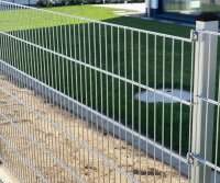 Doppelstabmatte 6/5/6 2,5m x 0,83m feuerverzinkt