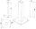 Bodenplatte Adapter 4-loch 150x150x8mm RAL6005 grün für Zaunpfosten